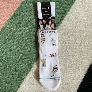 🍨 Stance FRIENDS Milkshake Ice Cream Crew Socks